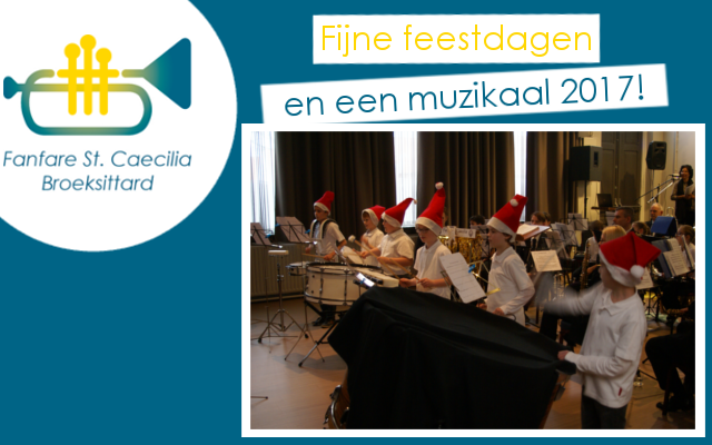 Fijne feestdagen en een muzikaal 2017!