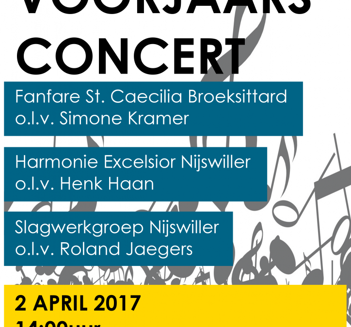 Voorjaarsconcert 2017