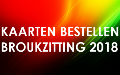 Kaarten bestellen Broukzitting 2018