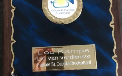 Lou Kamps benoemt tot Lid van Verdienste