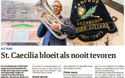 Artikel Fanfare in de Limburger/Via Sittard-Geleen